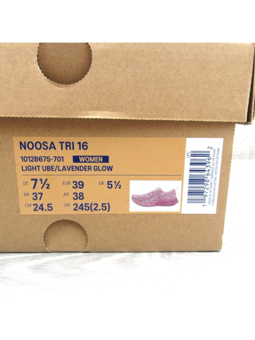 ASICS Noosa Tri 16 Gym Running Shoes Women's Size 7.5 Lavender NEW - Picture 13 of 13